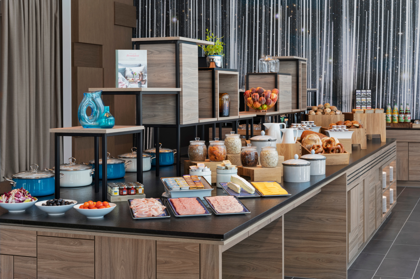 Frühstück im Stellaris Apartment Hotel