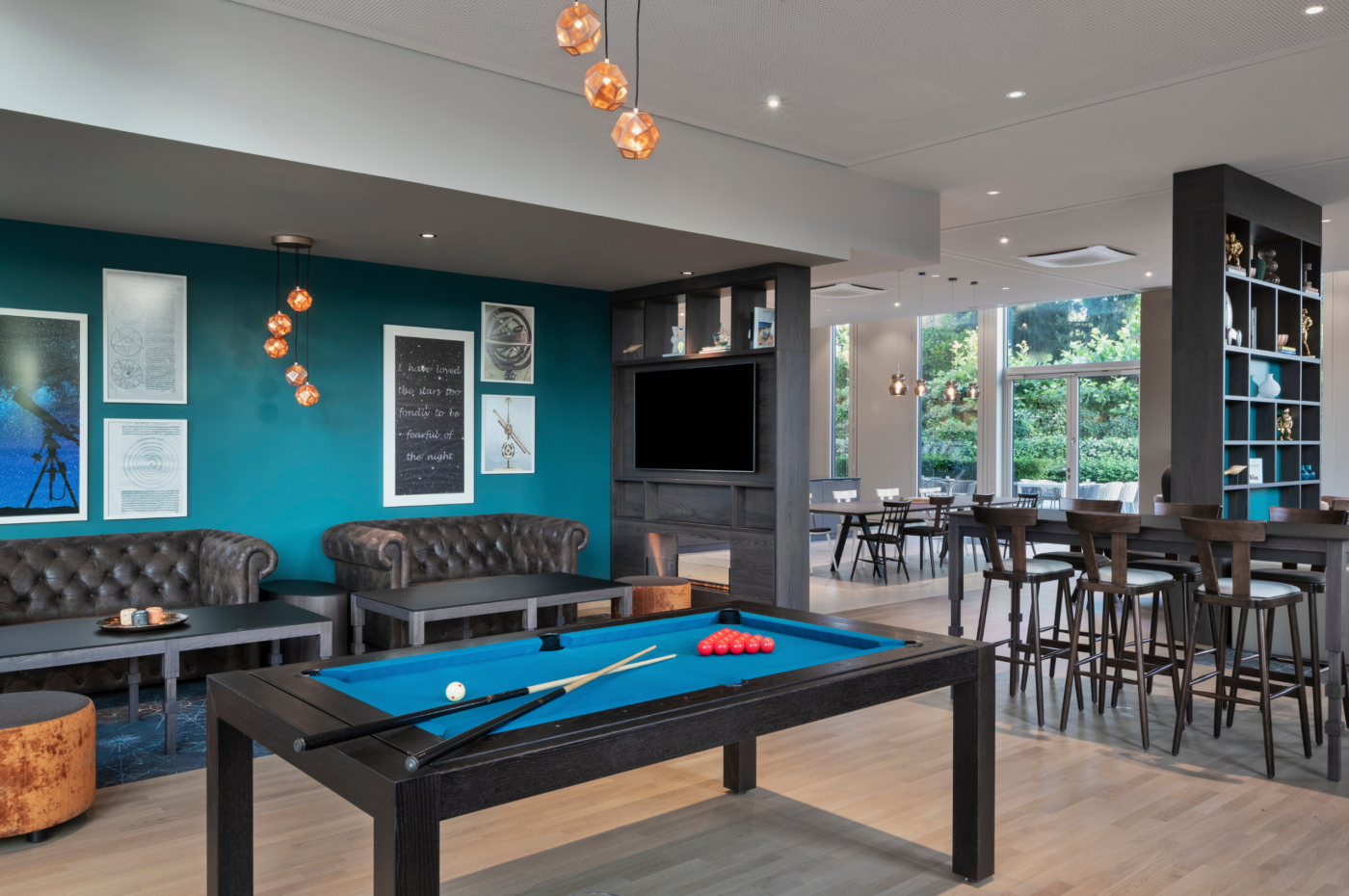 Loungebereich im Stellaris Apartment Hotel